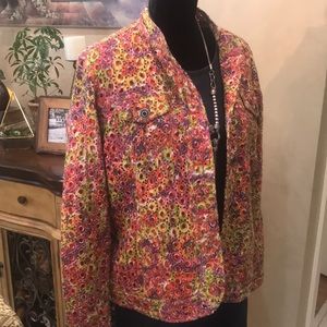 Chico’s Embroidery Jacket